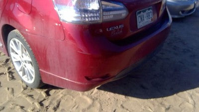 10-12 Lexus Hs250h Hybrid Rear Bumper Cover Assembly Oem Back Red 3r1 5215975902