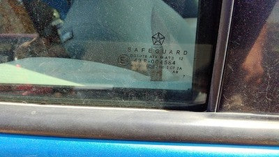 01-10 Pt Cruiser Passenger Right Rear Side Window Door Glass Oem Back 4724550Aa