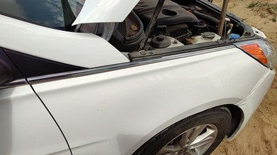 11-15 Hyundai Sonata Passenger Right Moulding From Fender Oem Trim Strip Chrome