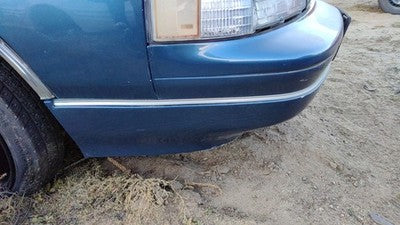 1988-1991 Olds Cutlass Cierra Front Bumper Cover Assembly Oem Blue 10091209