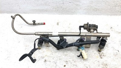 1998-2000 S10 Pickup Complete Fuel Rail With Injectors Set Loaded Oem 2.2L