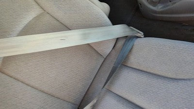 01-04 Grand Caravan Passenger Right Front Seat Belt Retractor Shoulder Gray E7l5