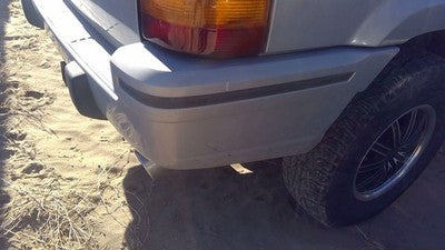 1993-1995 Jeep Grand Cherokee Rear Bumper Cover Assembly Oem Back Silver