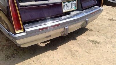 1993-1996 Cadillac Fleetwood Rear Bumper Chrome Assembly Oem Back 12455126