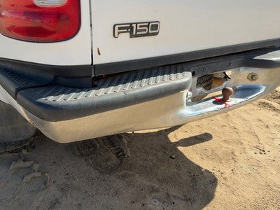 1997-2004 Ford F150 Chrome Rear Bumper With Mount Brackets Oem F85Z17906Daa