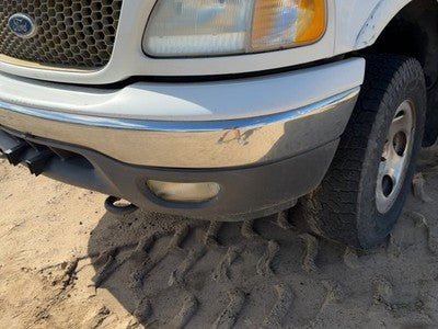 1999-2004 Ford F150 Front Bumper With Brackets Assembly Oem White Yz Xl3Z17757Aa