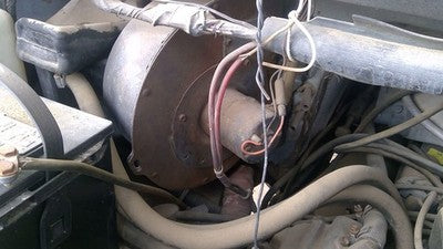 1975-1987 Ford Van E250 Blower Motor Assembly Heater Ac Fan Oem Squirrel Cage