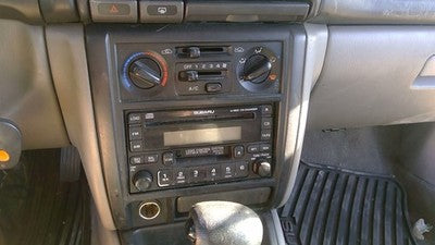 1998-2002 Subaru Forester Trim Bezel Around Radio Surround Dash Panel Oem Gray