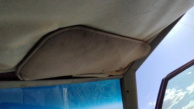 Chevy Caprice Passenger Right Sun Visor Oem Gray