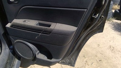 09-17 Jeep Patriot Passenger Right Rear Inside Door Trim Panel Only Back Gray Dv