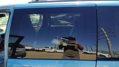 2002-2003 Ford Windstar Driver Left Rear Side Window Door Glass Oem Back