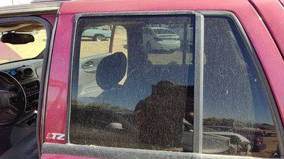 2002-2009 Chevy Trail Blazer Driver Left Rear Side Window Door Glass Oem Back