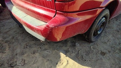 01-07 Town & Country Rear Bumper Cover Assembly Oem Back Inferno Red Prh