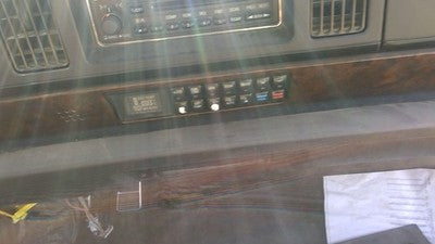 1991-1993 Buick Park Ave Passenger Dash Trim Oem Woodgrain Panel 25629620