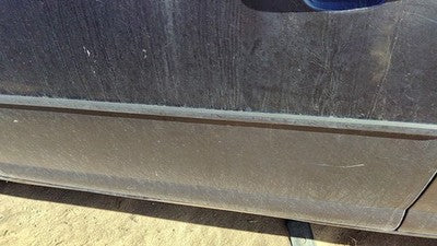 2005-2006 Chevy Cobalt Driver Left Front Moulding From Door Trim Strip Blue 84U