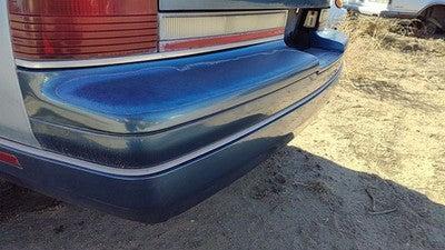 1988-1991 Olds Cutlass Cierra Rear Bumper Cover Assembly Oem Back Blue 14087739