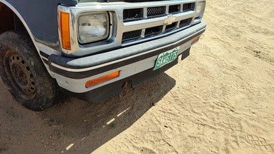 1991-1994 Chevy S10 Blazer Front Bumper Assembly Oem 15961869