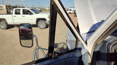 1992-97 Ford F350 Driver Left Front Vent Window Small Door Glass With Frame Oem