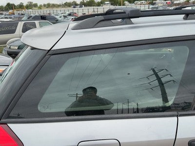 05-09 Legacy Outback Passenger Right Rear Quarter Glass Back Side Window Oem