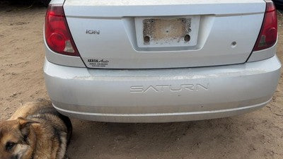 2005-2007 Saturn Ion Rear Bumper Cover Assembly Oem Back Silver 13U 22698402