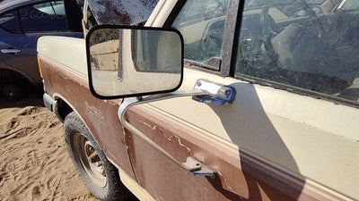 1980-1995 Ford F150 Driver Left Manual Side Mirror Door Mounted Oem E5Tz17696B