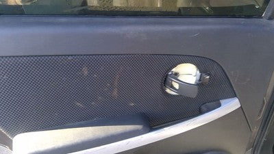 06-08 Torrent Driver Left Rear Inside Door Trim Panel Only Back Black 19C