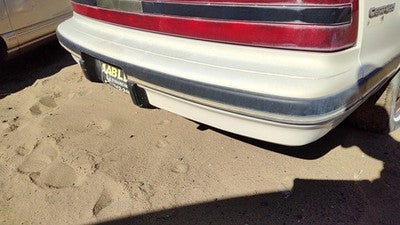 1989-1996 Buick Century Rear Bumper Cover Assembly Oem Back White 10055023