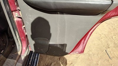 02-04 Trail Blazer Right Rear Inside Door Trim Panel Back Dark Pewter 922