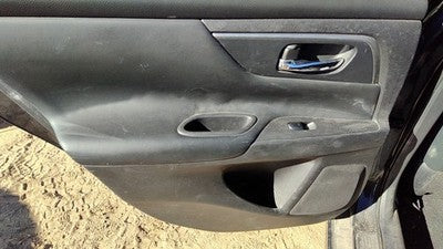 15 Nissan Altima Driver Left Rear Inside Door Trim Panel Only Back Charcoal G