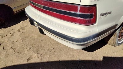 1989-1996 Buick Century Rear Bumper Cover Assembly Oem Back White 10055023