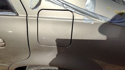 00-03 Cadillac Deville Dts Fuel Tank Door With Hinge Gas Lid Filler Shale 156