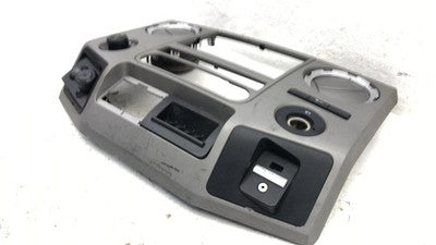 14-16 F250 Trim Bezel Around Radio Surround Dash Panel Gray 3S 6.7L Powerstroke