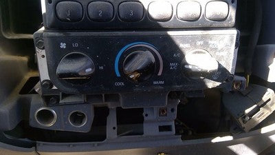 1997-1998 Ford F150 Temperature Control Module In Dash Heater Ac Head Unit Oem