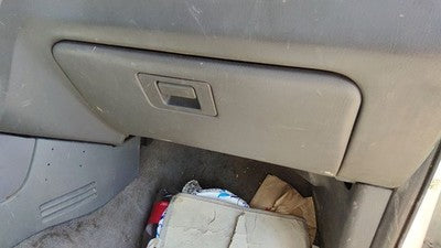2001-2002 Ford Explorer Glove Box Assembly Complete Door With Latch Oem Gray Rt