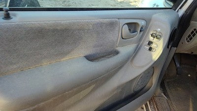 2001 Grand Caravan Driver Left Front Inside Door Trim Panel Only Oem Gray E7l5