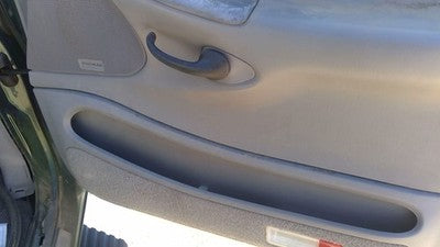 97-99 Ford Expedition Passenger Right Front Inside Door Trim Panel Only Gray F2