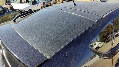 2004-2009 Toyota Prius Upper Back Glass Rear Window Oem Fb22313