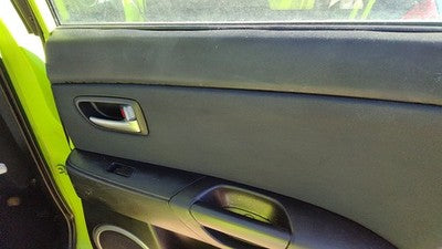 04-06 Mazda 3 Passenger Right Rear Inside Door Trim Panel Only Oem Back Black