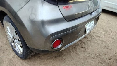 2017-2019 Kia Soul Rear Bumper Cover Assembly Oem Back Titanium Gray Im