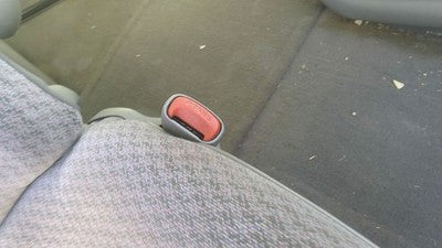 2000 Chrysler Voyager Passenger Right Front Seat Belt Buckle Receiver Oem Gray