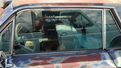 1964-1966 Ford Thunderbird Coupe Driver Left Front Side Window Door Glass Oem