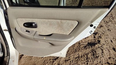 01-03 Hyundai Elantra Passenger Right Rear Inside Door Trim Panel Only Back Tan