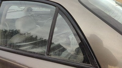 97-05 Buick Century Driver Left Rear Vent Window Back Door Glass With Frame Oem