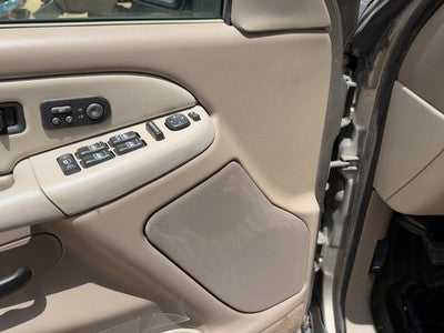 01-02 Suburban Driver Left Front Door Trim Panel With Master Switch Tan 52I