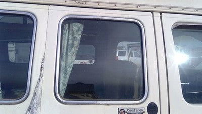 1975-1991 Ford Van E250 Passenger Right Rear Side Window Door Glass Oem Back