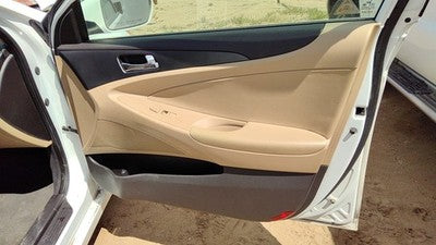 11-14 Sonata Passenger Right Front Inside Door Trim Panel Wth Switches Camel Yda