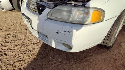 2000-2003 Nissan Sentra Front Bumper Cover Assembly Oem White Qm1 Gxe F20225m125