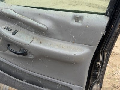 00-02 Expedition Passenger Right Front Door Trim Panel With Switches Gray 12