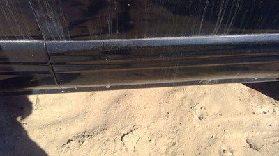 01-02 Subaru Forester Passenger Right Front Moulding From Door Trim Strip Black