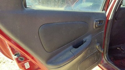 2004-2005 Dodge Neon Driver Left Rear Door Trim Panel Back Black Xz19xdvac